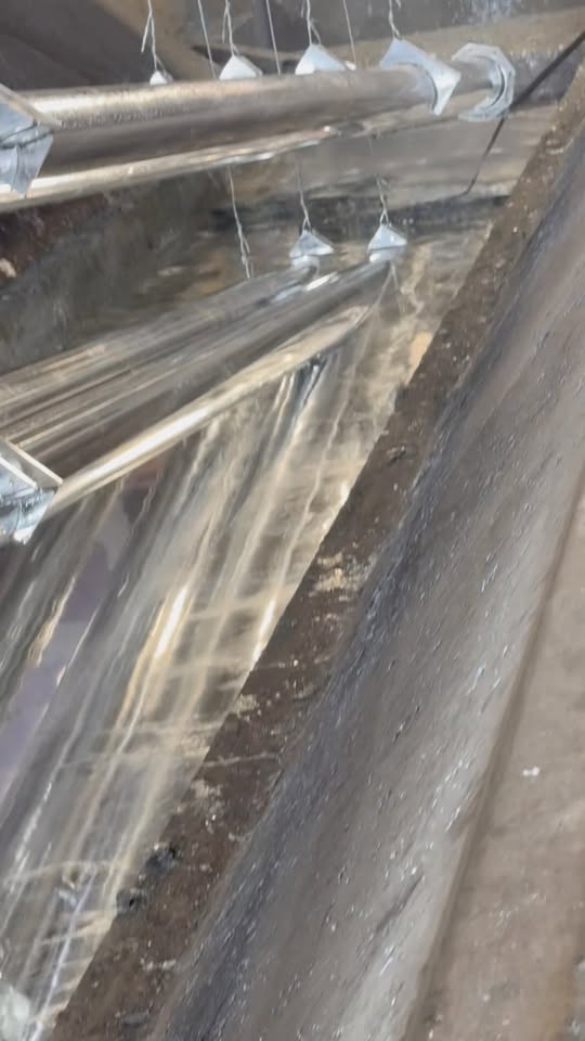 لقطة من فيديو غلونة مقاطع المرشات المحورية